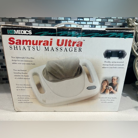 HOMEDICS samurai ultra shiatsu massager - Picture 4 of 13